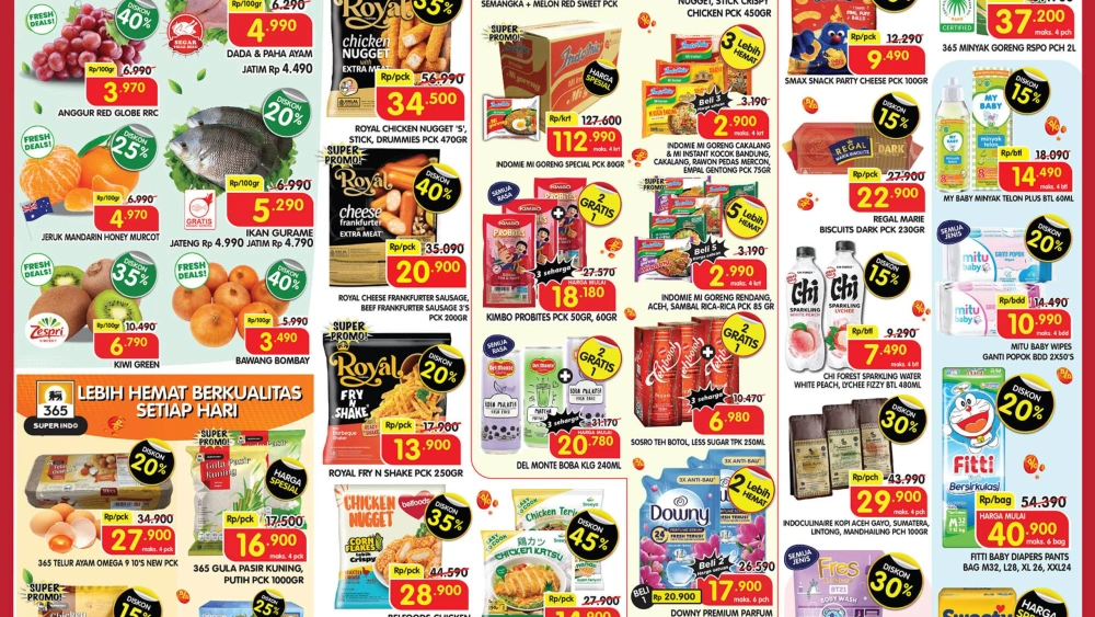 Promo Superindo Senin, 27 Oktober 2025. (Superindo)